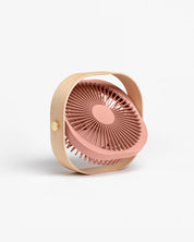 Fantastic wood Dusty Pink – Ventilatore portatile design in legno | Printworks