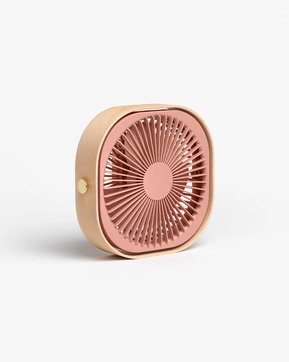 Fantastic wood Dusty Pink – Ventilatore portatile design in legno | Printworks