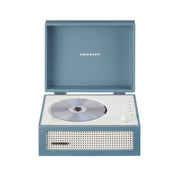 Voyager Washed Blue – Giradischi con CD, Bluetooth e radio FM | Crosley