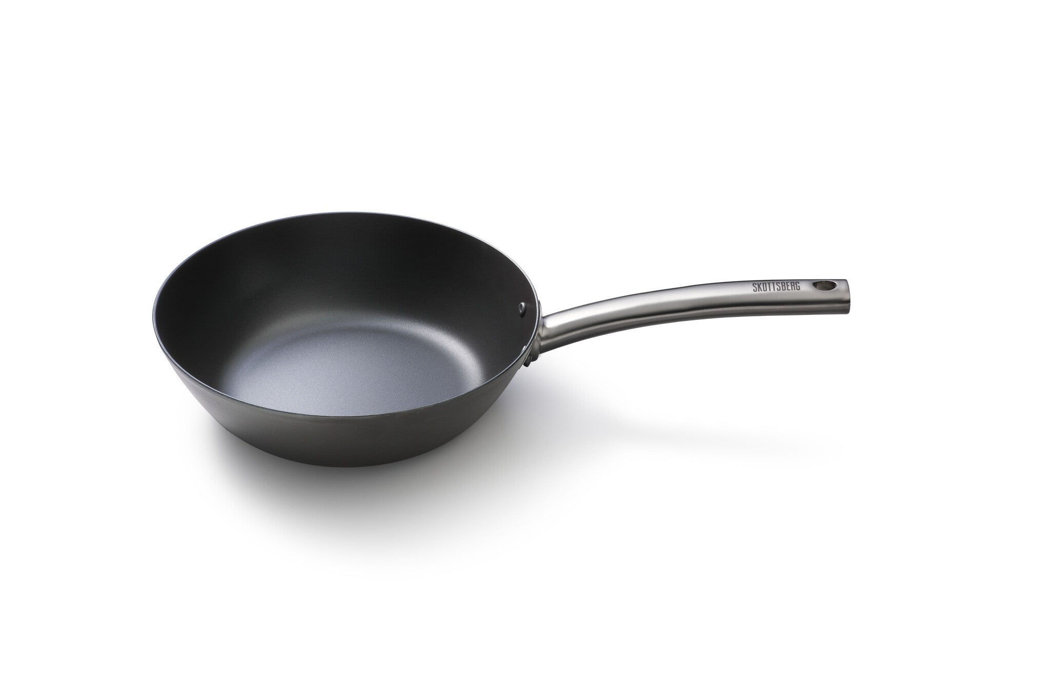 Wok in Acciaio al Carbonio – Antiaderenza Naturale | Skottsberg