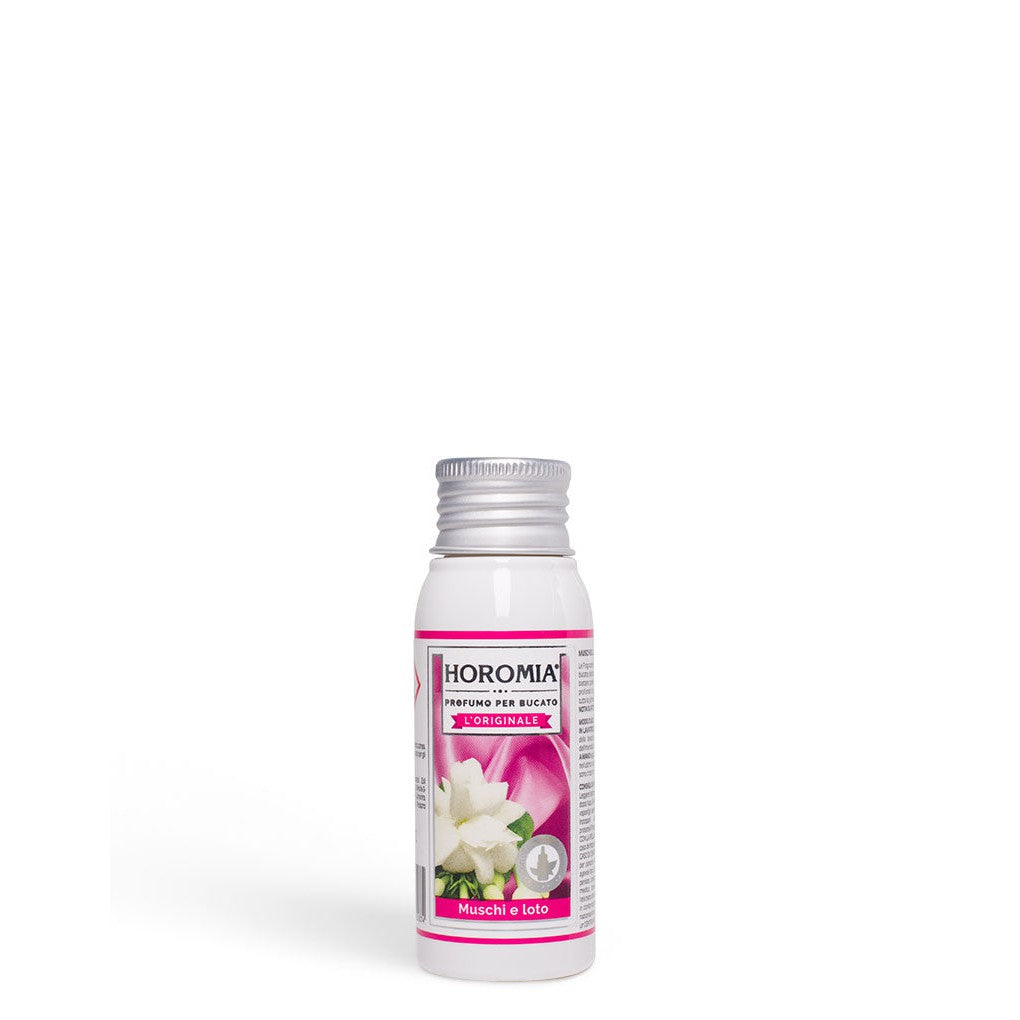 Profuma Bucato Muschi e Loto – Essenza Concentrata 50/250/500ml con Fragranza Fresca e Avvolgente | Horomia