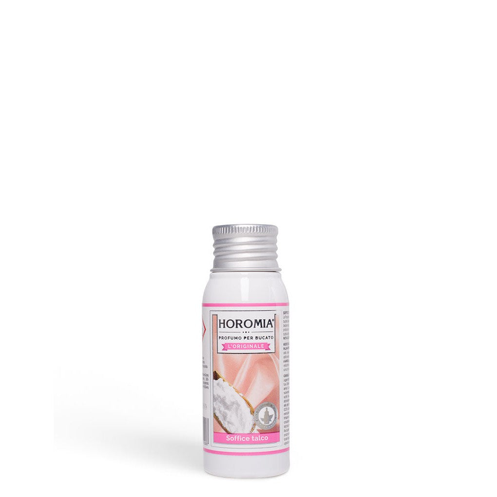 Profuma Bucato Soffice Talco – Essenza Concentrata 50/250/500ml con Fragranza Delicata e Persistente | Horomia