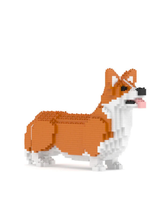 Welsh Corgi 02S-M01 Building Block Model – Realistic Dog Construction Set | Jekca