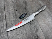 Global GS‑82 Sushi/Fish Knife 14,5 cm – Lama flessibile a punta, bilanciamento professionale – Global