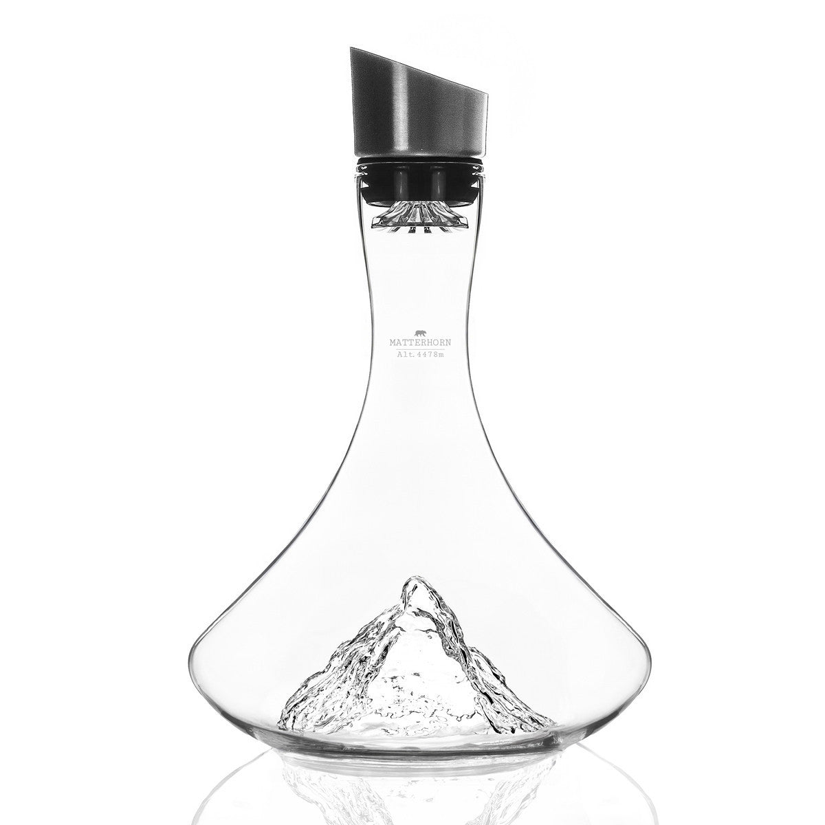 Decanter da Vino TOPOGRAPHIC – Matterhorn 3D | Alaskan Maker