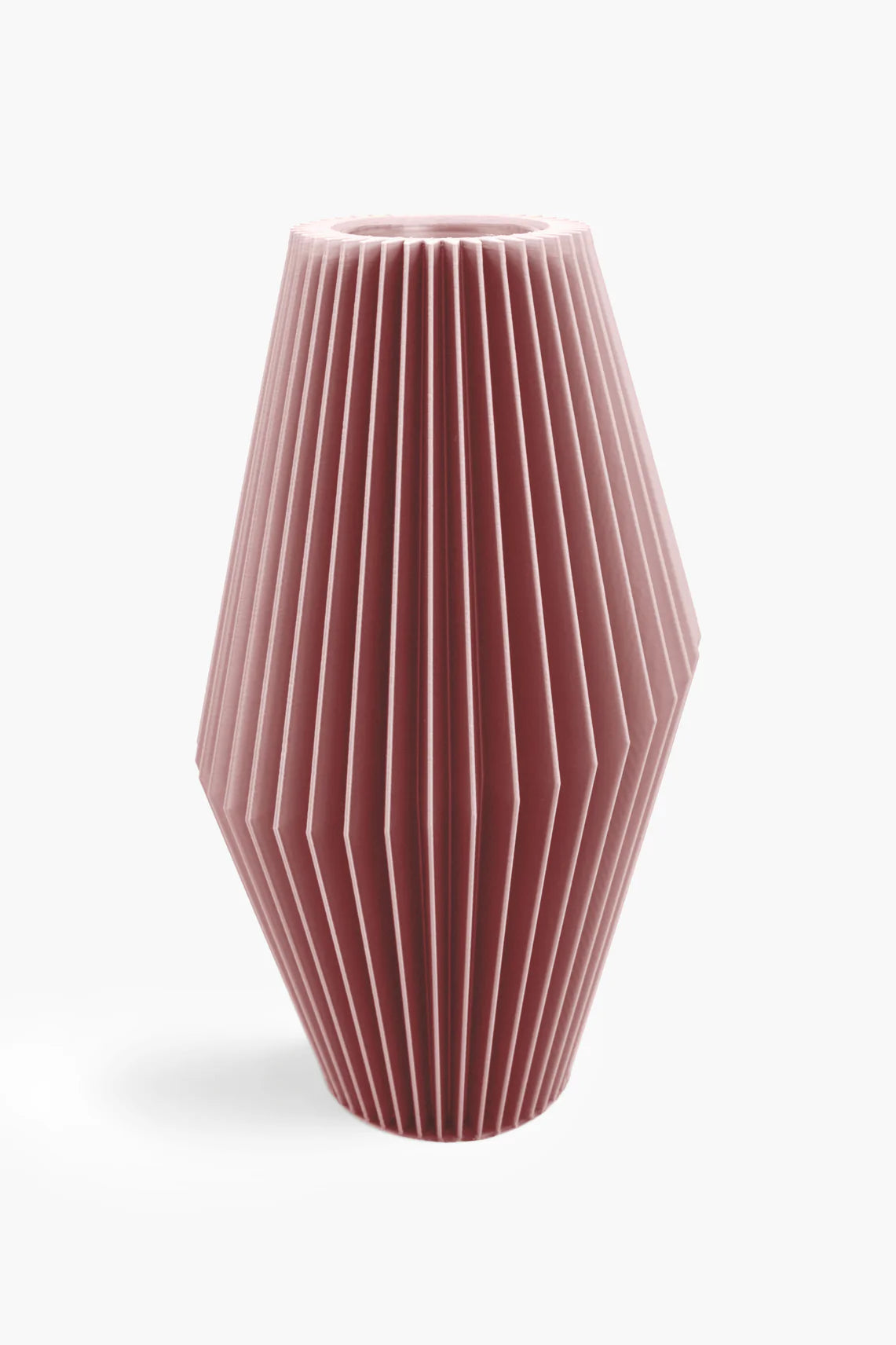ZAIRA Malva M – Vaso portafiori geometrico | Yliaca