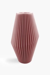 ZAIRA Malva M – Vaso portafiori geometrico | Yliaca