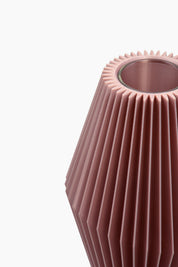 ZAIRA Malva M – Vaso portafiori geometrico | Yliaca