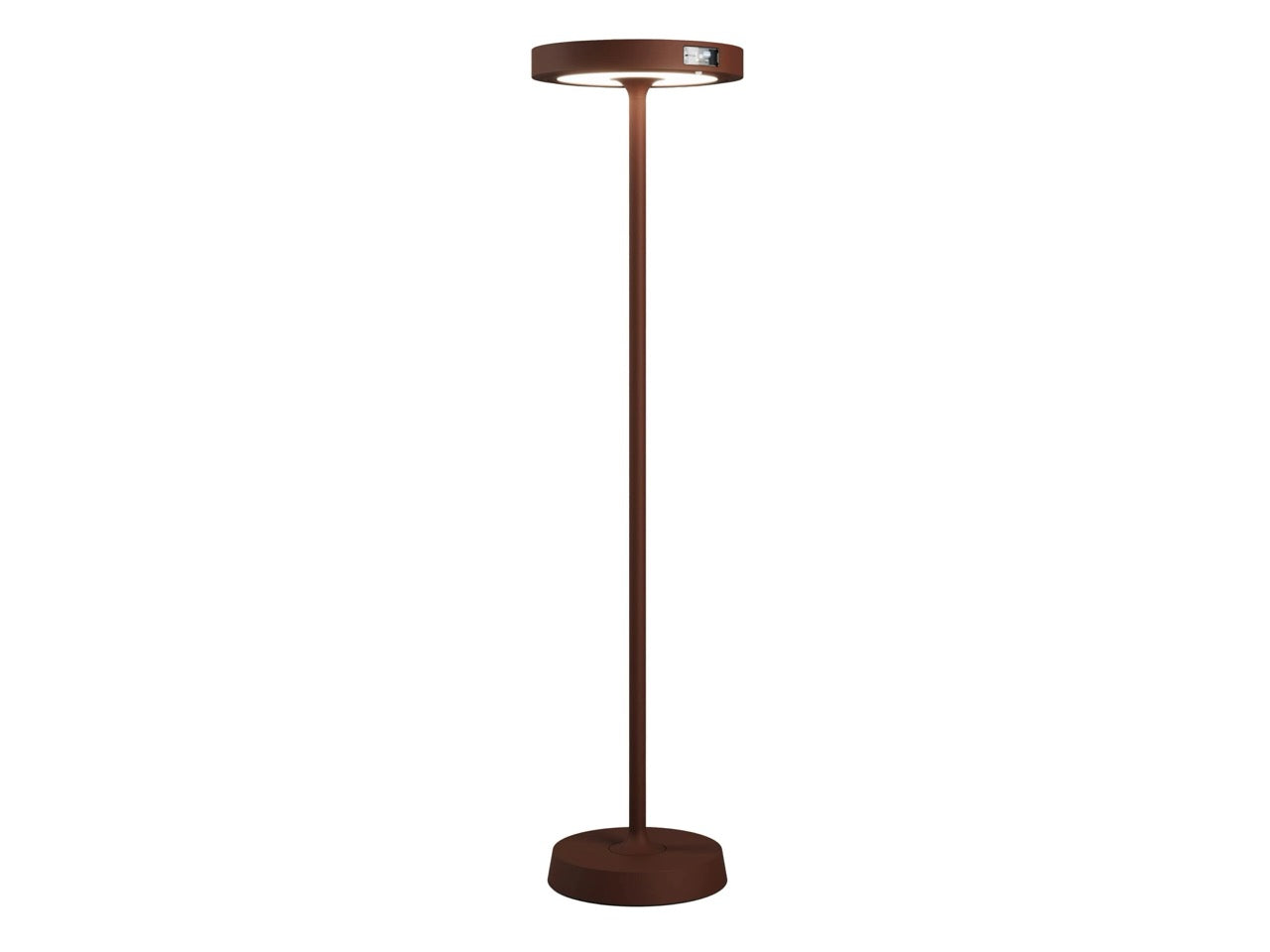 Zafferano Barbell Solar RF – Lampada da Terra Ricaricabile con Telecomando da Esterno