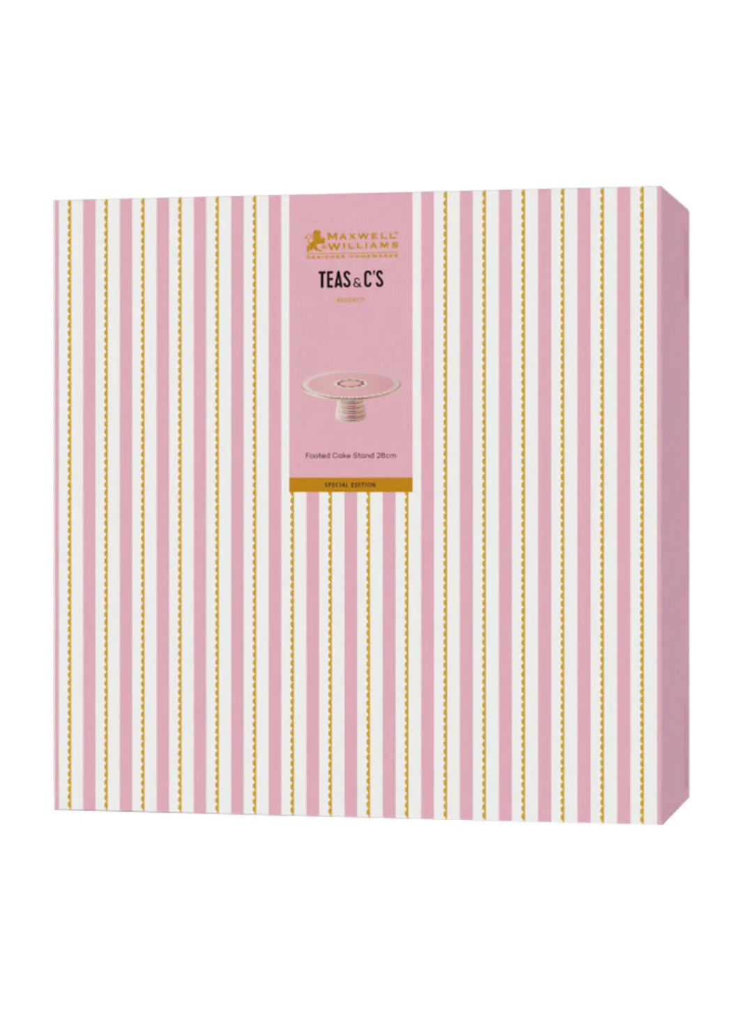 Regency Pink – Alzata per torta elegante con piede 28 cm | Maxwell Williams