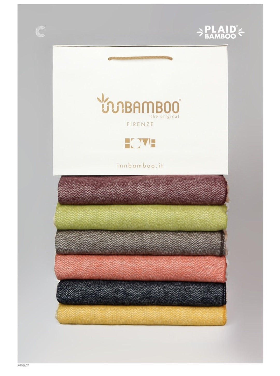 Plaid Cromia Armonia – Morbidezza Naturale in Bambù | INNBAMBOO