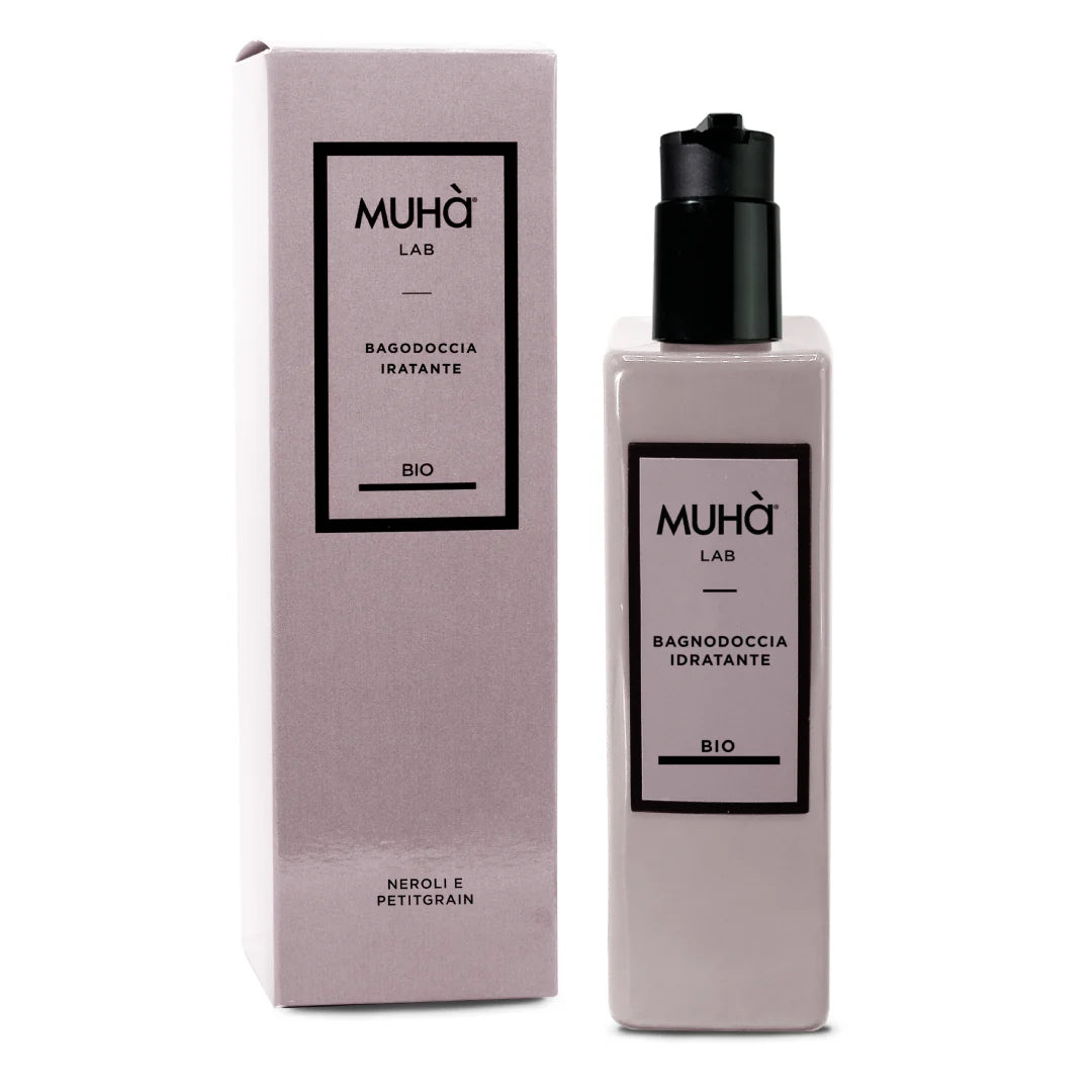 Bagnodoccia Neroli e Petitgrain – Argan & Calendula | Fragranza Agrumata e Fiorita | Pelle Morbida & Protetta | Muhà