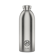 Borraccia Termica Clima Brushed Steel – Acciaio Inox, H24 Freddo – 24Bottles