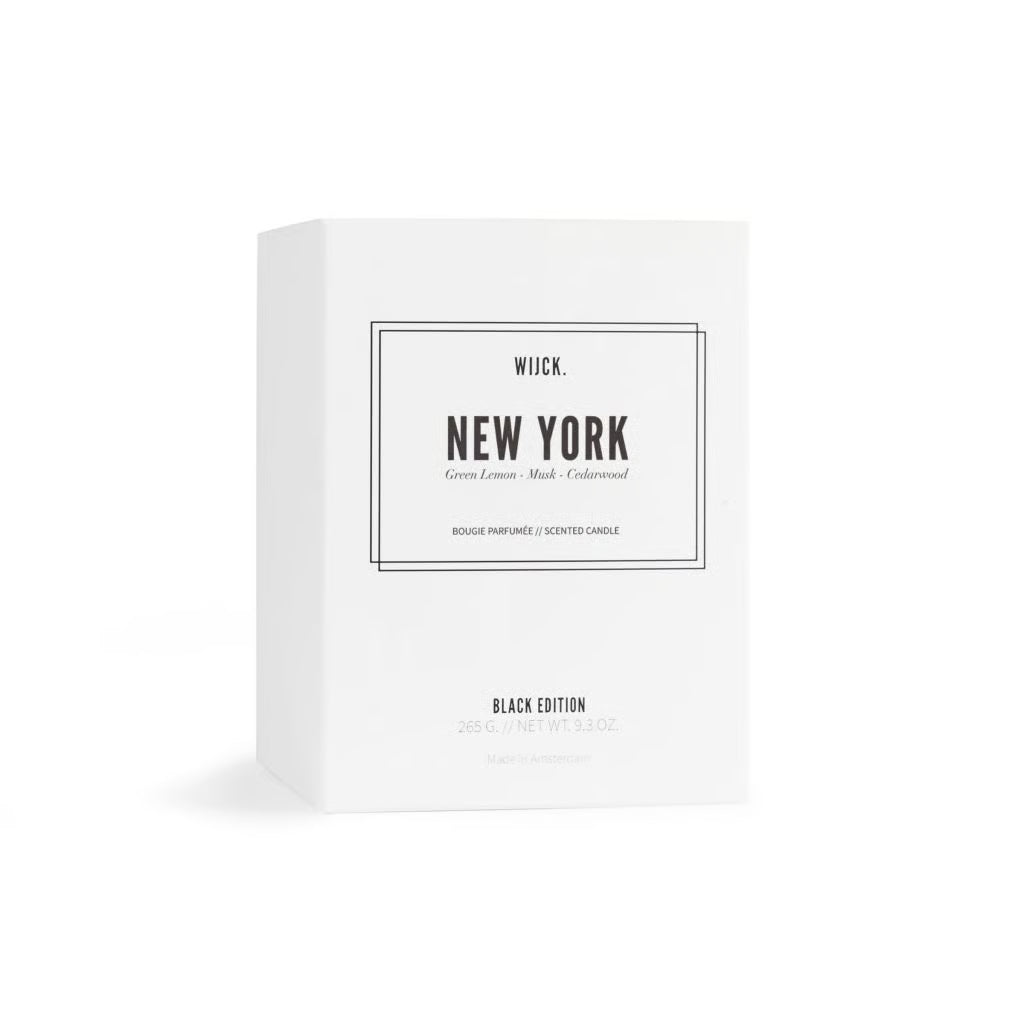 New York Candle – Candela profumata ispirata alla città | WIJCK