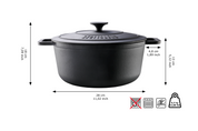 Casseruola in Ghisa – Cottura Uniforme e Alte Temperature | Skottsberg