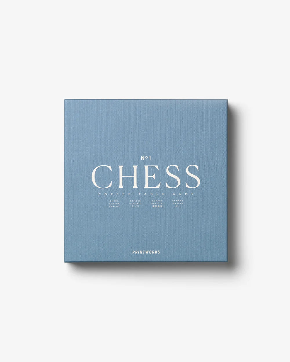 Scacchi Classic Dusty Blue – Gioco da Tavolo Decorativo | Printworks