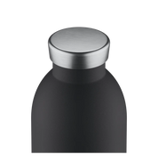 Borraccia Termica Clima Tuxedo Black – Finitura Stone Antiscivolo – 24Bottles