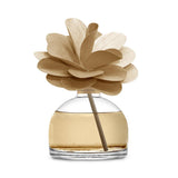 Diffusore Ambiente Fiore "Vaniglia e Ambra Pura" – diffusore elegante con fiore in legno – Muhà