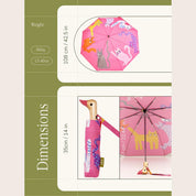 Fuchsia Arty Cats – Ombrello sostenibile | Original Duckhead