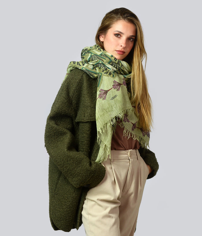 Foulard Bamboo “Erte” – Arte e fibra bambù eco | InnBamboo