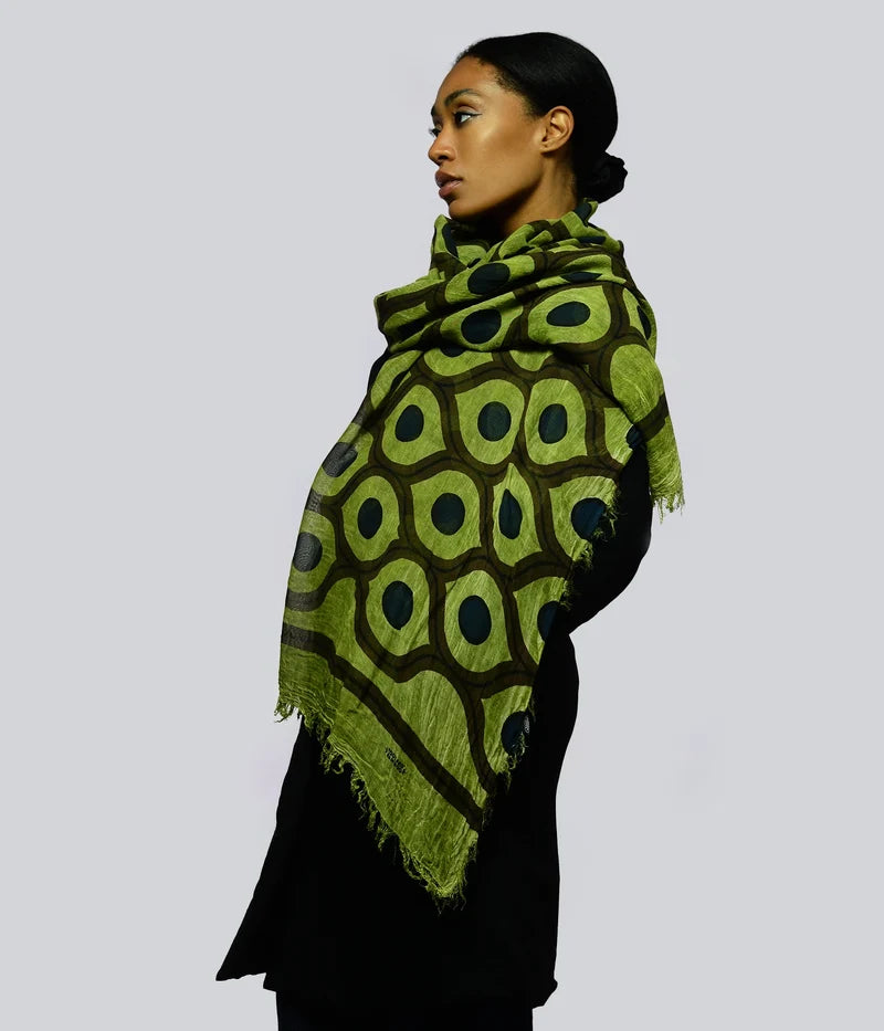 Foulard Bamboo ESCHER – Arte geometrica & fibra bambù | InnBamboo