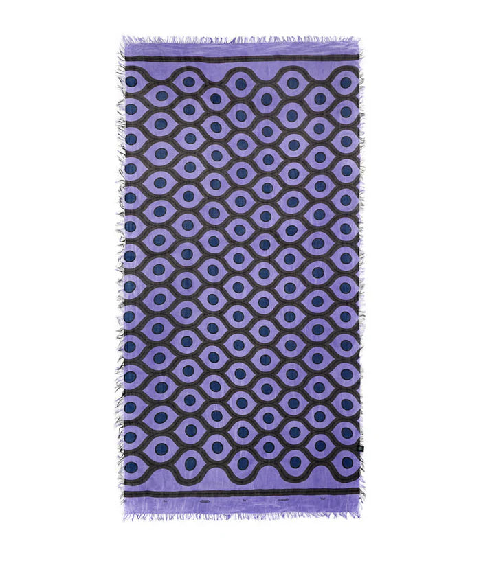 Foulard Bamboo “Escher” – Arte geometrica & fibra bambù | InnBamboo