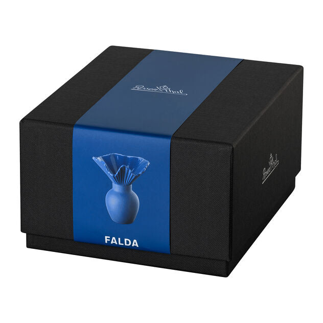 Falda Midnight – Vaso in Porcellana Blu | Rosenthal