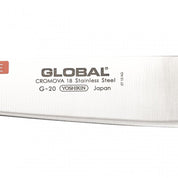 Global G-20 Coltello Filetto 21 cm – Lama flessibile CROMOVA 18 per pesce e carne