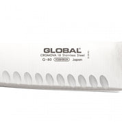 Global G‑80 Fluted Santoku 18 cm | Santoku Fluted CROMOVA‑18