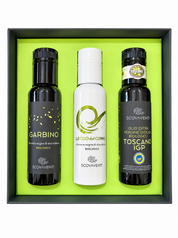 Confezione Degustazione 3 Oli EVO Biologici da 100 ml – Garbino, Leccio del Corno e Toscano IGP | Scovaventi