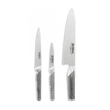 Global Classic 3‑Piece Knife Set – Collezione Elegante