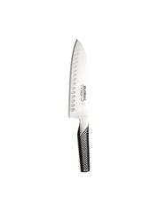 Global G‑80 Fluted Santoku 18 cm | Santoku Fluted CROMOVA‑18