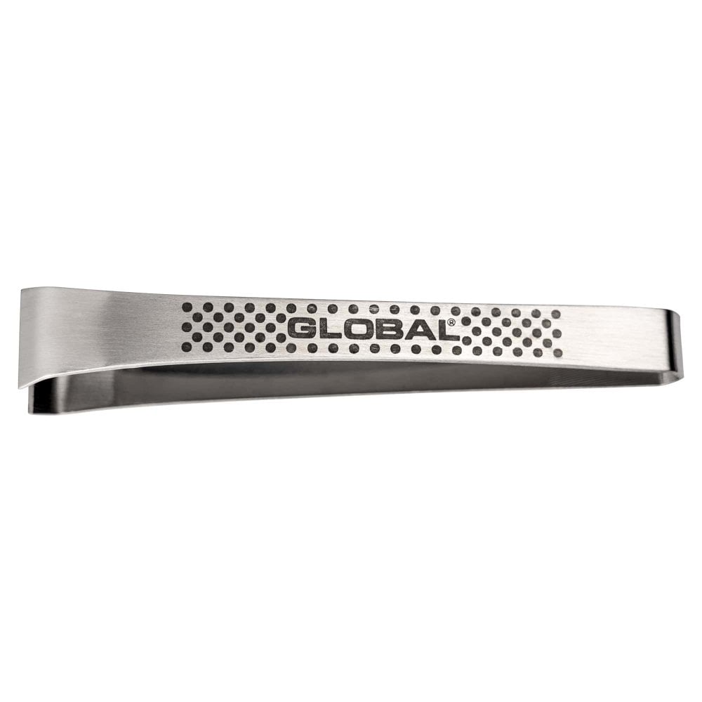 Global GS‑20 Fish Bone Tweezers 8 cm – Acciaio CROMOVA 18, bilanciamento perfetto – Global