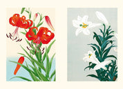 I fiori visti dai maestri della stampa giapponese – Libro illustrato | L'Ippocampo