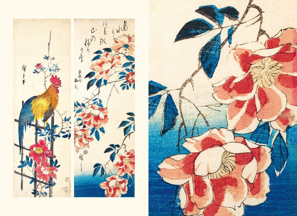 I fiori visti dai maestri della stampa giapponese – Libro illustrato | L'Ippocampo