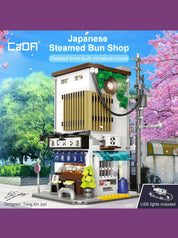 Japanese Stuffed Bun House – Set costruzioni con luce USB | CaDA