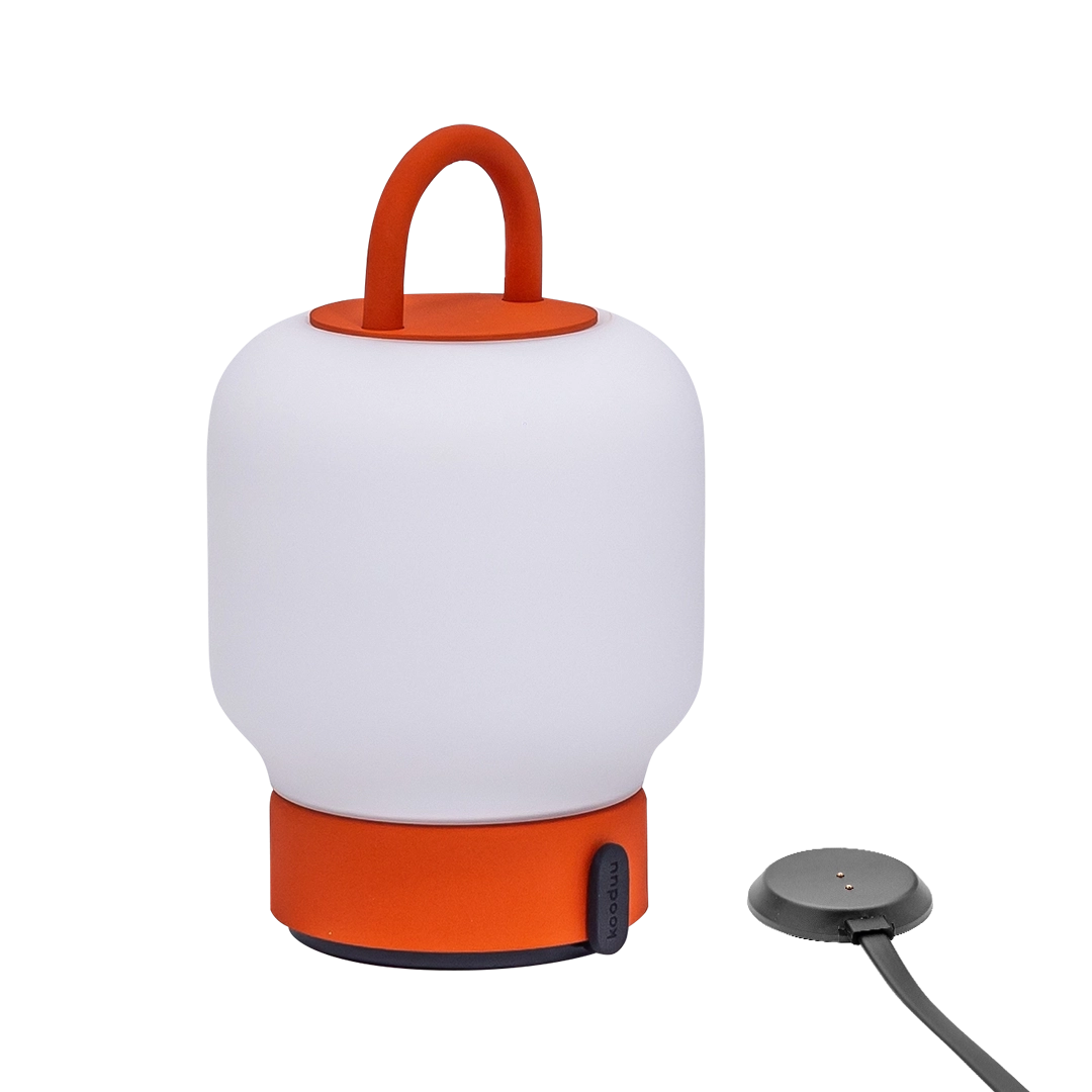 Kooduu Loome Orange – Lampada da Tavolo Ricaricabile Dimmerabile