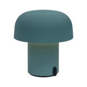 Kooduu Sensa Smoky Teal – Lampada da Tavolo Ricaricabile Dimmerabile