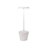 Poldina Reverso – Lampada da tavolo LED ricaricabile, design moderno | Zafferano