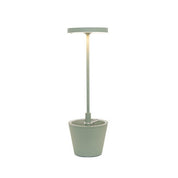 Zafferano Poldina Reverso – Lampada da tavolo LED ricaricabile, design moderno