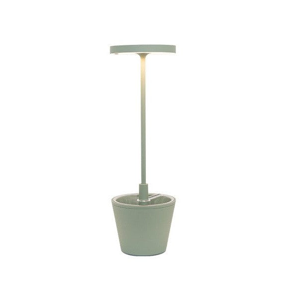 Zafferano Poldina Reverso – Lampada da tavolo LED ricaricabile, design moderno
