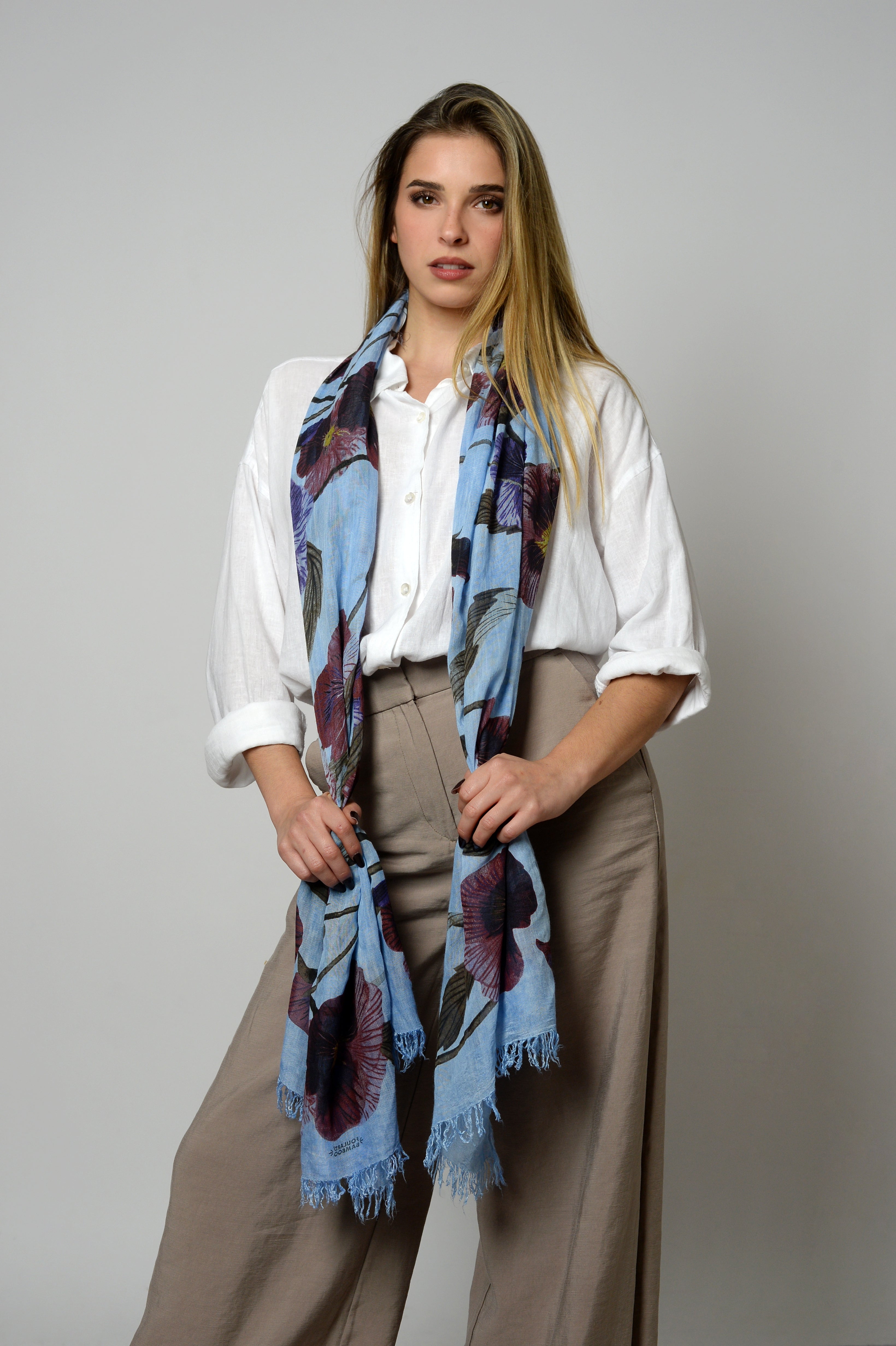 Foulard Bamboo LATOUR – Fibra di Bambù e TENCEL™| Innbamboo