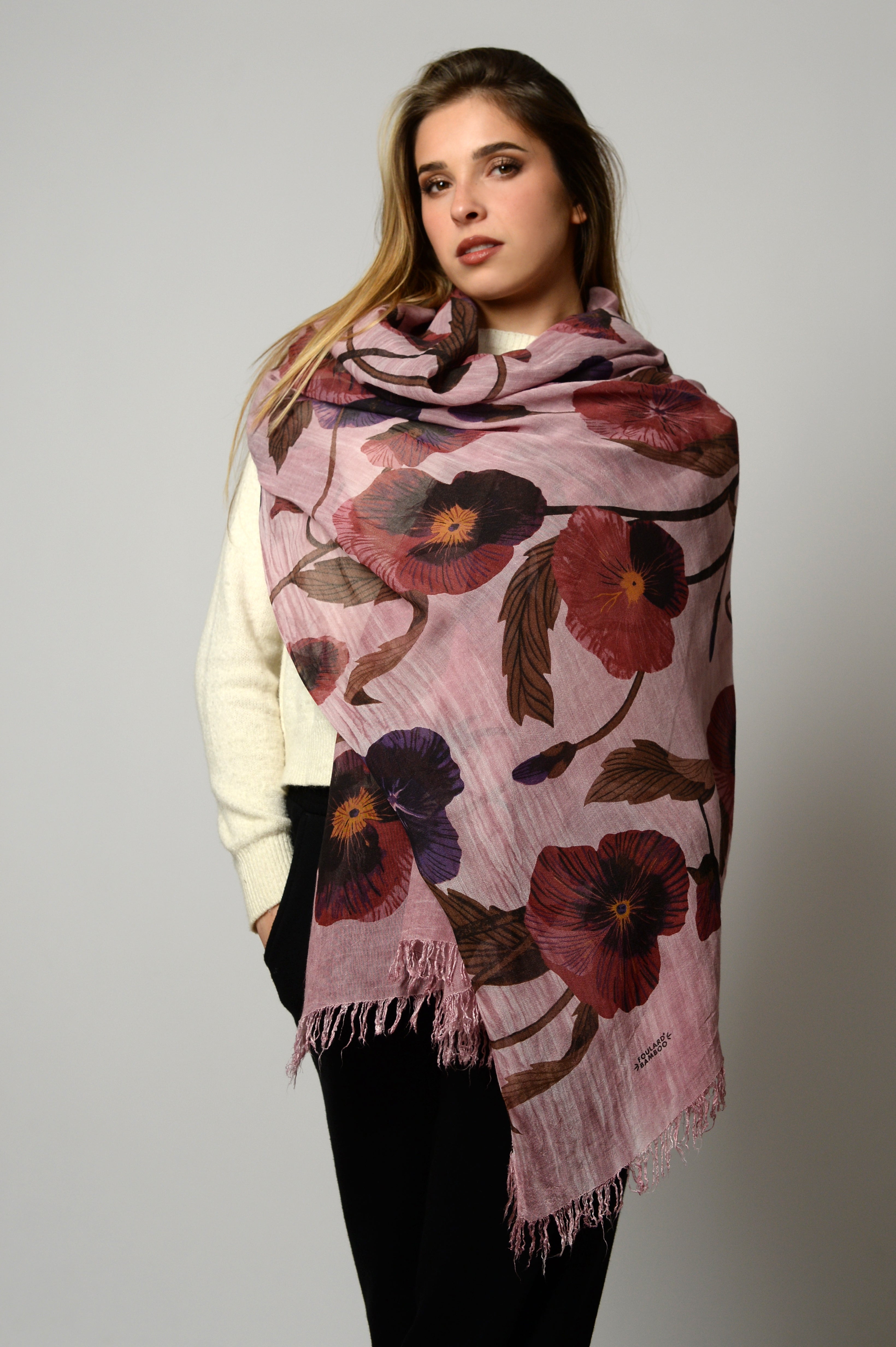 Foulard Bamboo LATOUR – Fibra di Bambù e TENCEL™| Innbamboo