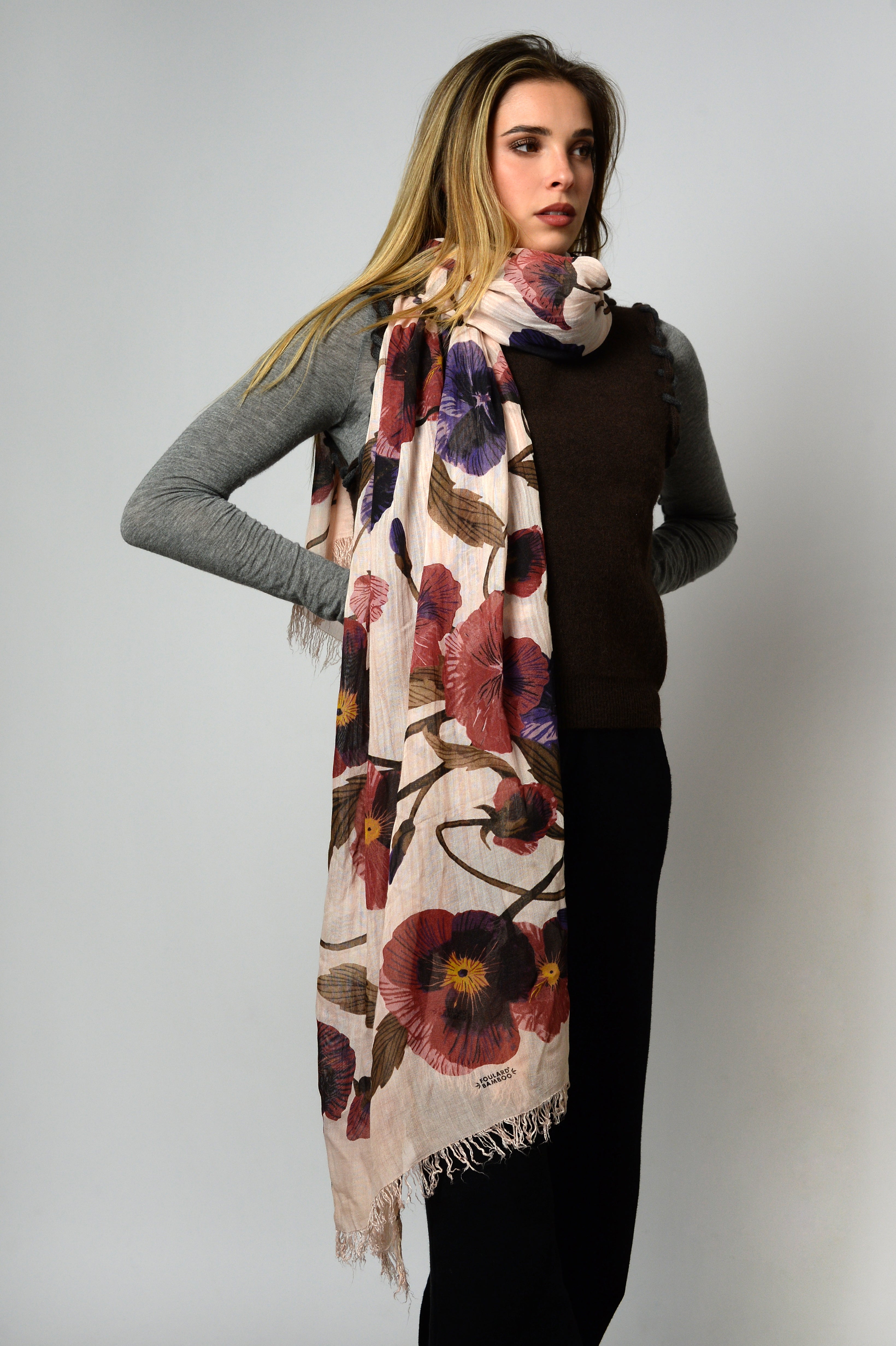 Foulard Bamboo LATOUR – Fibra di Bambù e TENCEL™| Innbamboo