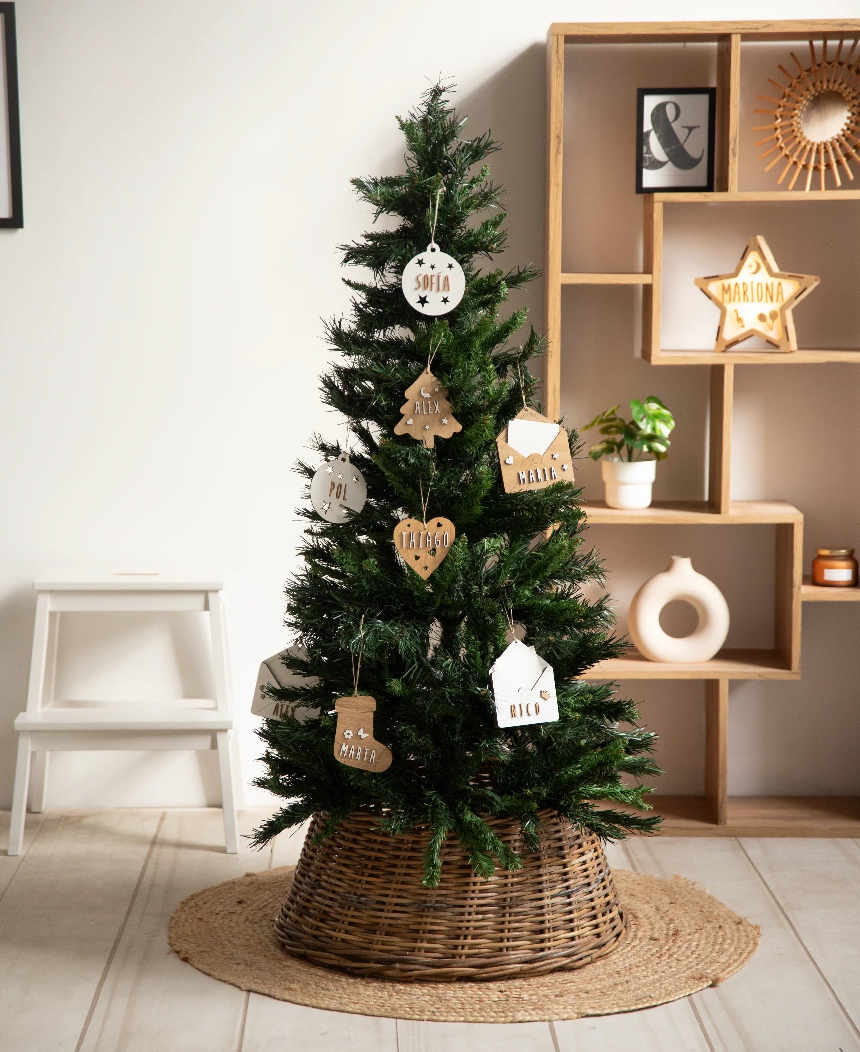 Kit Letterina di Natale in legno personalizzabile – Vintiun