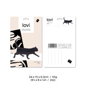 Lovi Cat – Gatto Decorativo in Legno Black | Lovi