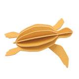 Lovi Sea Turtle – Tartaruga Decorativa in Legno Warm Yellow | Lovi