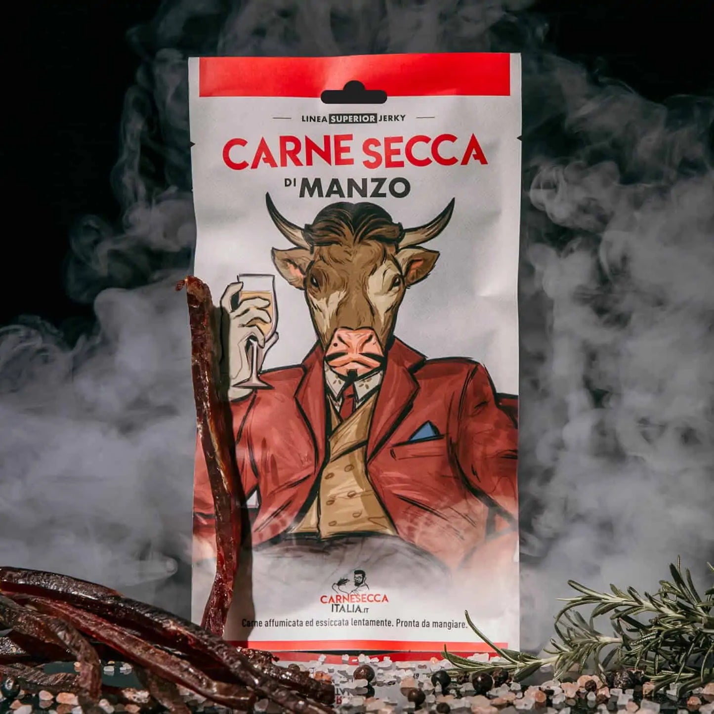 Carne Secca affumicata di Manzo 40g – Superior Jerky