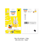 Lovi Miffy & Ball "Natural Wood" 10cm – Decorazione in legno 3D per casa e regalo | Lovi