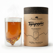 Bicchiere TOPOGRAPHIC Doppia Parete – Montagna 3D | Alaskan Maker